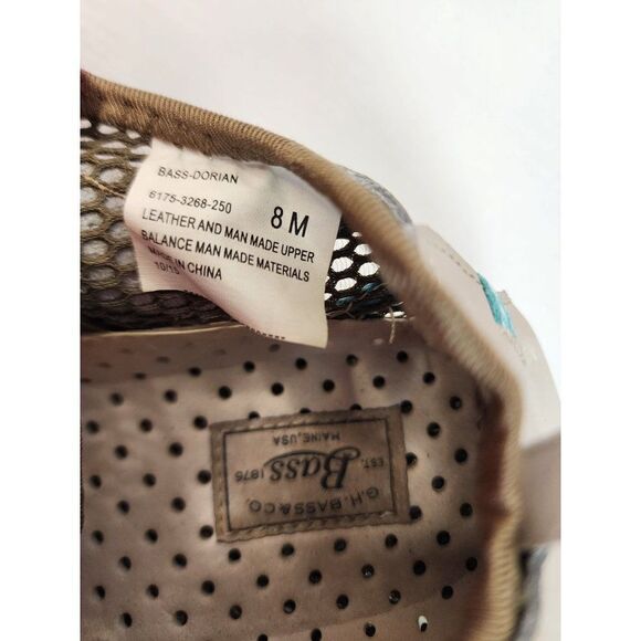 G.H Bass Women's Leather Tennis Shoe Size 8M - Picture 6 of 7